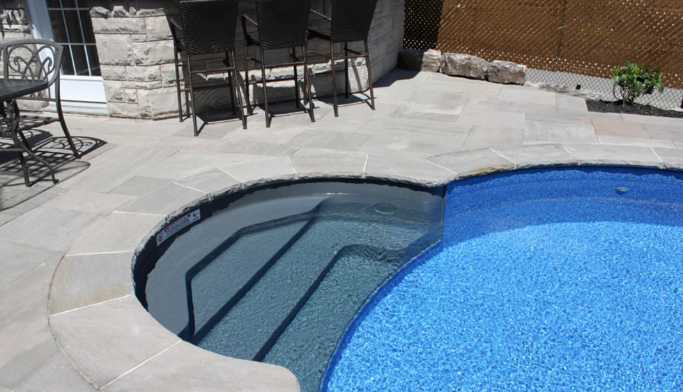 Couronnement de pierre naturelle Slate Grey - Oakville Stone