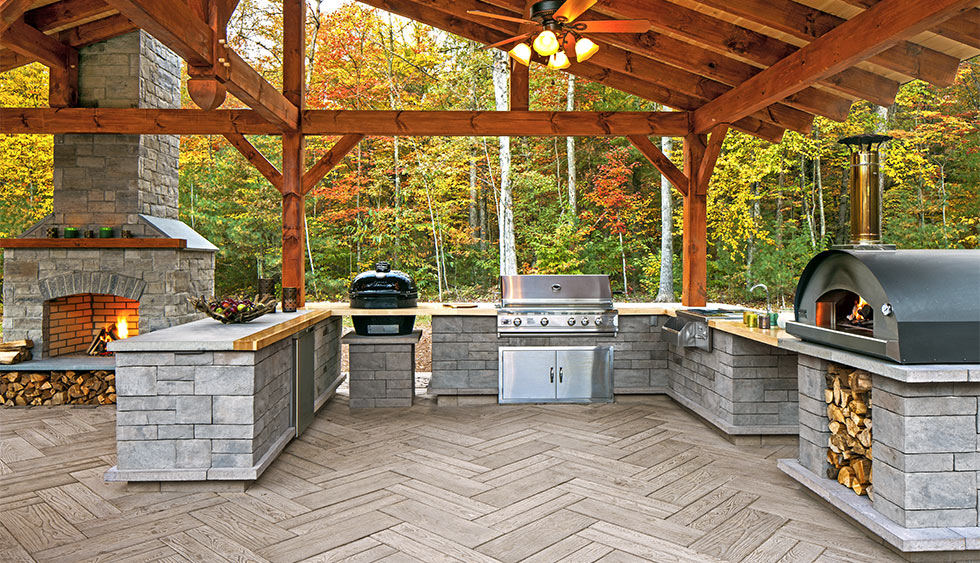 Cuisine extérieure, Brandon – TECHO-BLOC