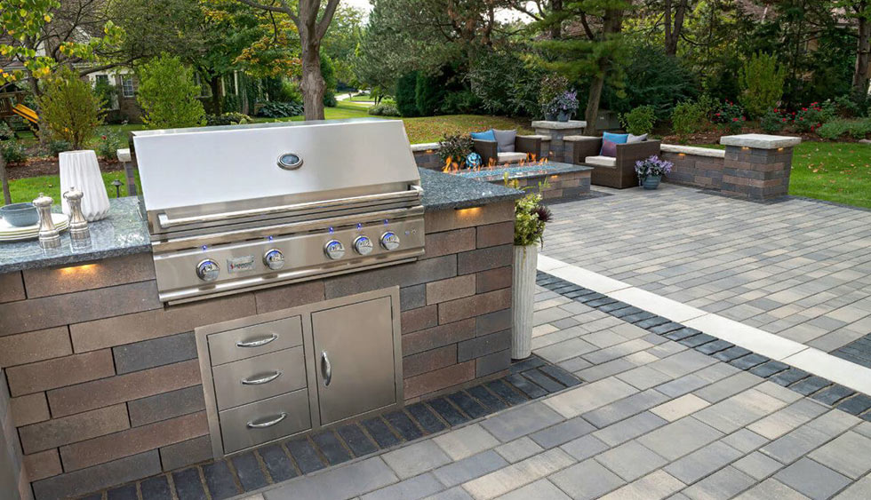 Cuisine extérieure, Mini-Creta – TECHO-BLOC