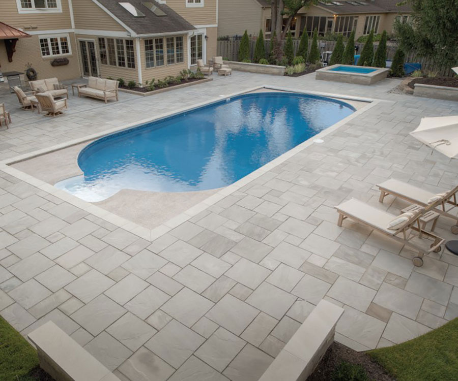 Dalle de pierre naturelle - Blue Ice - Oakville Stone