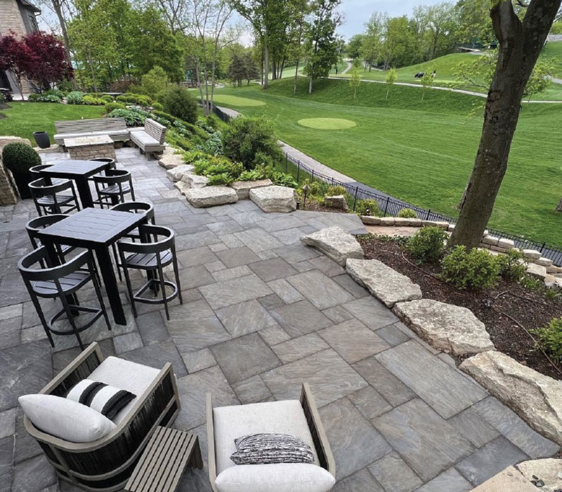 Dalle de pierre naturelle - Imperial Black - Oakville Stone
