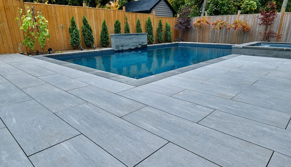 Dalle de porcelaine - Greige - Porcea-Stone