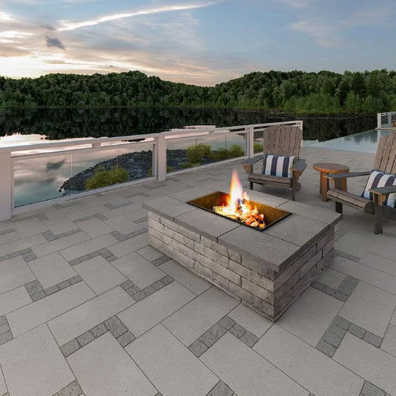 Foyer extérieur Brandon - Techo-Bloc