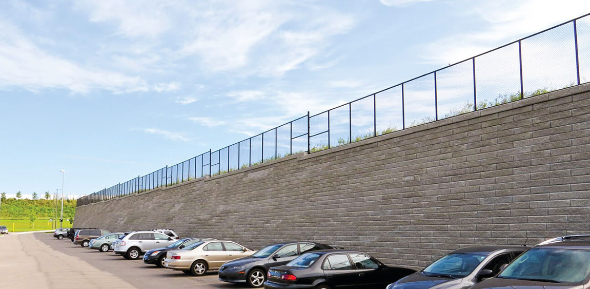 Mur de soutènement Siena Stone - Unilock
